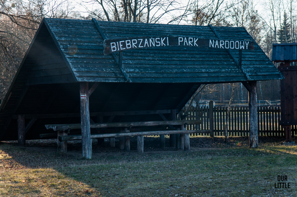 Wejście do Biebrzańskiego Parku Narodowego
