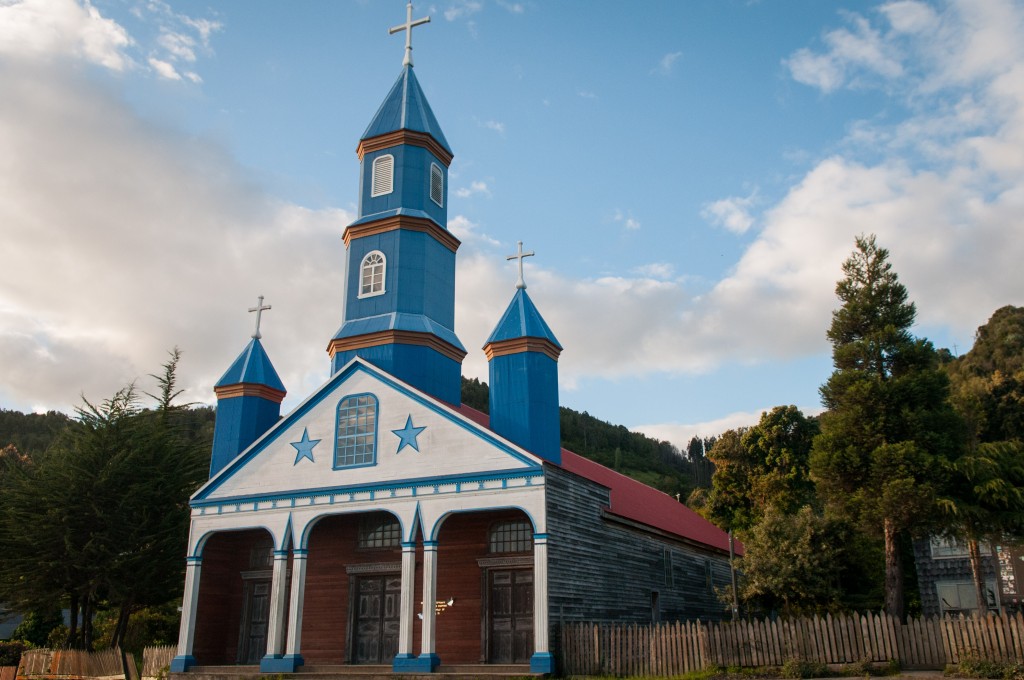 Drewniany kościół na Chiloe, Chile