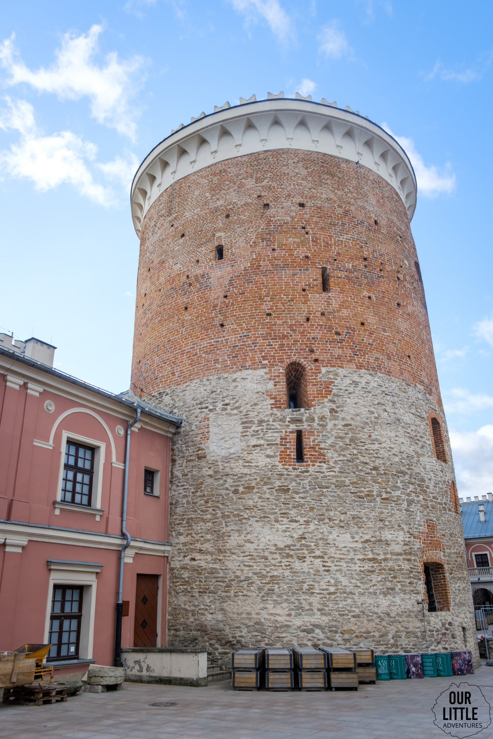 Spacer po Lublinie - Baszta zamku