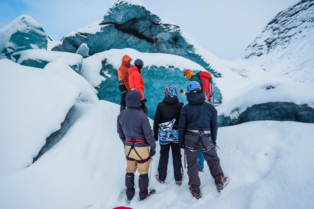 trekking na lodowcu Solheimajokull