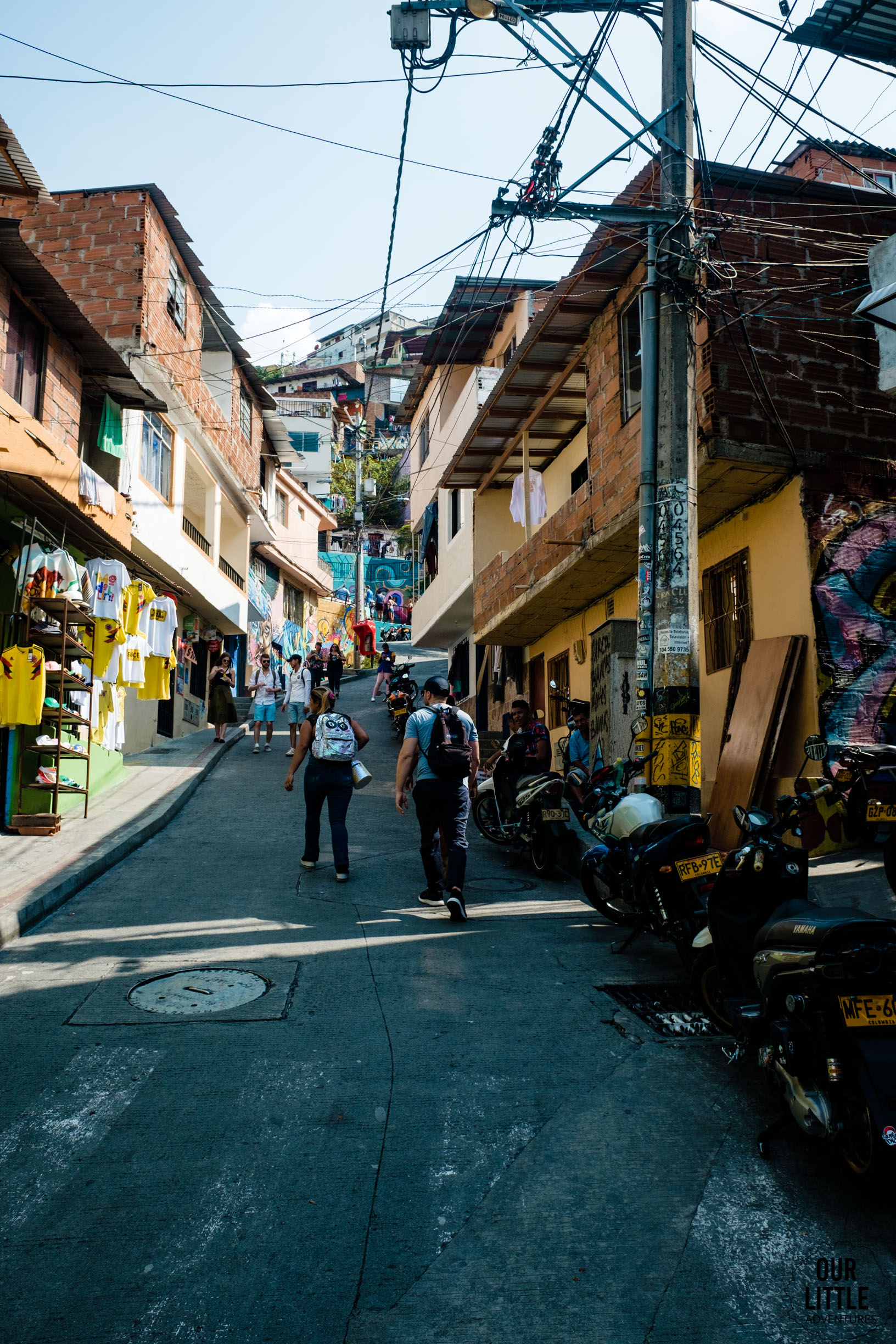 Ulice 13 dzielnicy w Medellin