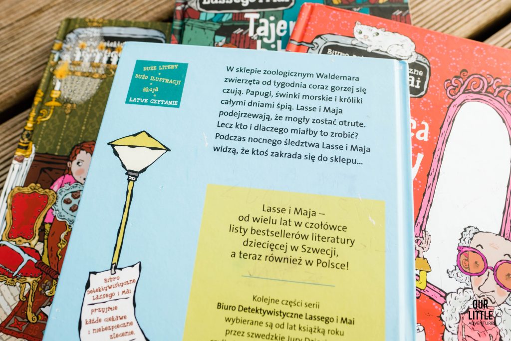 Co czytać w wakacje? Nasze ulubione książki dla dzieci na lato - Biuro detekstywistyczne Lassego i Mai- Our Little Adventures