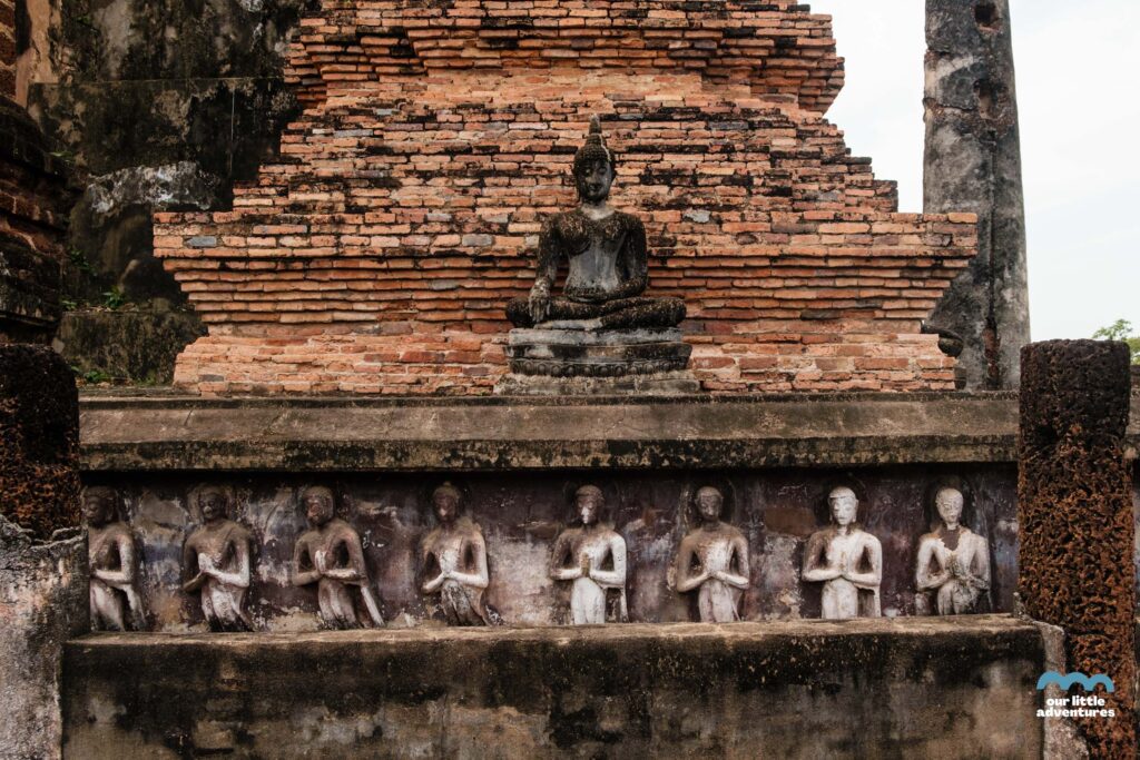 Wat Mahathat w Sukhothai.