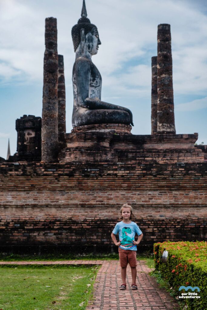 Wat Mahathat w Sukhothai.